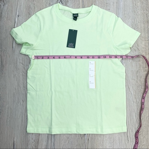 Wild Fable Green Crew Neck Basic T-Shirt Sz Small - Picture 5 of 8